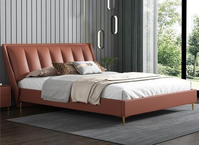 Luxury bedroom bed designer furniture double bed beds wood new